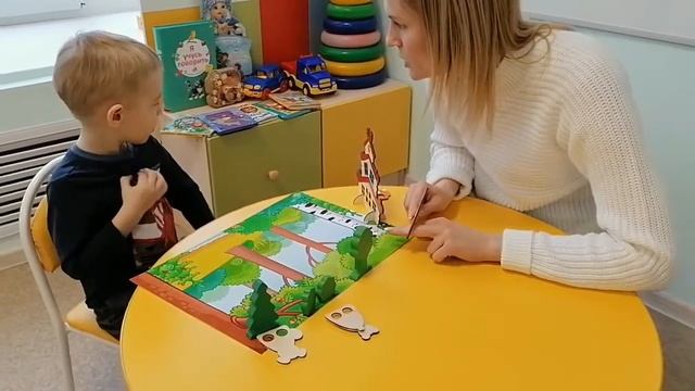 Фрагмент занятия _Домашние животные_ (Акбари К. А.) смотреть онлайн