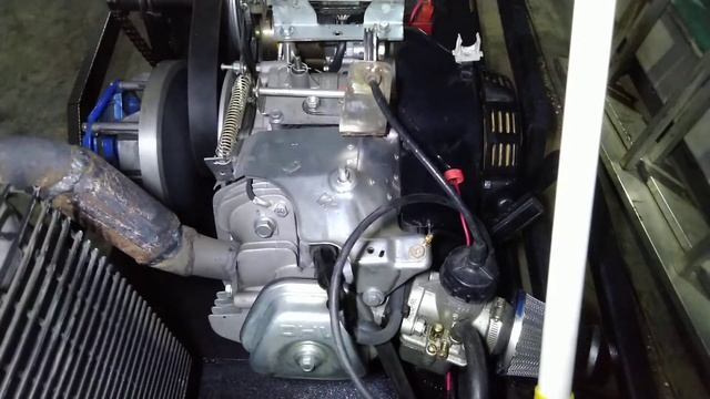 Установка карбюратора К68Д на мотобуксировщик "МУЖИК" смотреть онлайн