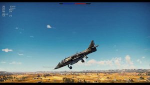 AV-8A Harrier Shots Down Sagittario 2, Mig-17AS, Su-7B, Mig 21S, Base Bombing and Vertical Landing