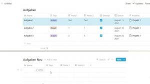 How to merge Notion Databases while keeping relations intact