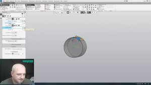 Компас 3D уроки - Как вырезать на скругленной поверхности - 7