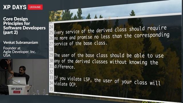 Core Design Principles For Software Developers, Part 2 (Venkat Subramaniam, USA)