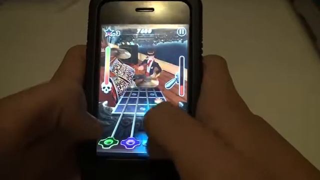 Gameplay-guitar rock tour 2 for iPhone смотреть онлайн