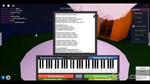 Roblox Piano Sheets- Stuck With U by Ariana Grande