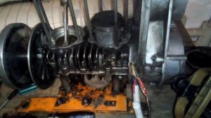 двигатель после обкатки. Буран РМЗ 640 2Т  короткий