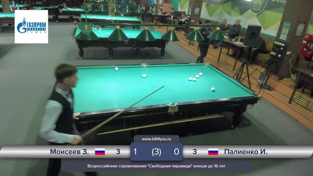 Моисеев З. - Палиенко И. | Стол №1 | г. Томск смотреть онлайн