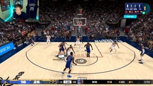 ПЕРВЫЕ ТРАВМЫ?РЭН ПОКАЗАЛ СЕБЯ В ИГРЕ ПРОТИВ ДЕНВЕРА! ● NBA 2K24 PS5 ● НБА 2К24 КАРЬЕРА ИГРОКА #4
