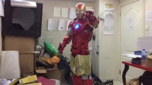 Iron Man mark 6 suit test (add 3D printed Part)
