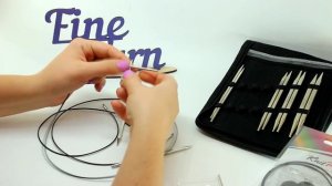 Видеоурок вязания от Fineyarn #4 Как пользоваться съемными спицами KnitPro