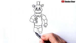 Как нарисовать Фнаф | Freddy Fazbear