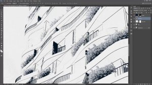 Architecture Sketch Concept - Photoshop Architecture