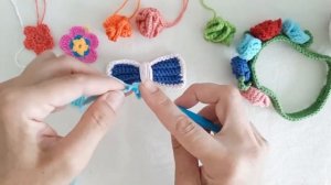 Повязка на голову     Вязание крючком