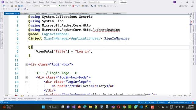 Fix: The type or namespace name 'Authentication' does not exist in the namespce смотреть онлайн