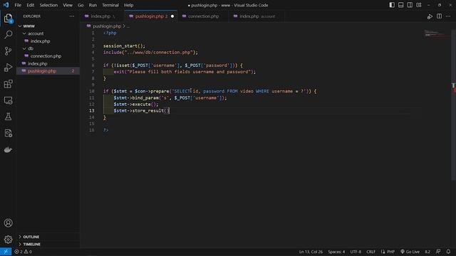 How to create login page using PHP,  HTML, MYSQL & PHPMYADMIN | 2023 Tutorial
