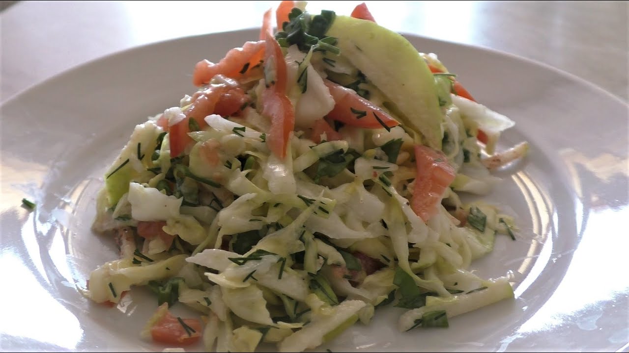 Из банальной  КАПУСТЫ готовлю небанальный салат. Всего 3 продукта, а как вкусно!