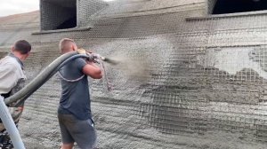 Это просто Огонь! Как работает растворонасос ГРАНД 75. Показываем.