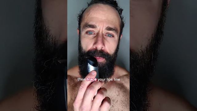 How to BEARD trim.🧔🪒 Step 2! #howto #beard #style #actor #bodybuilder #mensfashion #tutorial #fyp