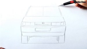 Как нарисовать Лада 112