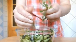 Салат Руккола с огурцами/ПП рецепты/КУХОННАЯ КЛЕТКА