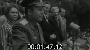 1966 год. Юрий Гагарин в Смоленске