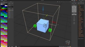 Fit и увеличение клетки объекта без сдвига. MagicaVoxel
