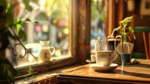 New York Coffee Shop Ambience - Sweet Bossa Nova Jazz Music to Work, Study & Relax - BGM