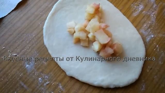 Булочки Сдобные Сладкие Пышные! Рецепт с Яблоком и Корицей из дрожжевого теста!