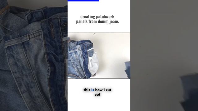 creating patchwork panels from denim смотреть онлайн