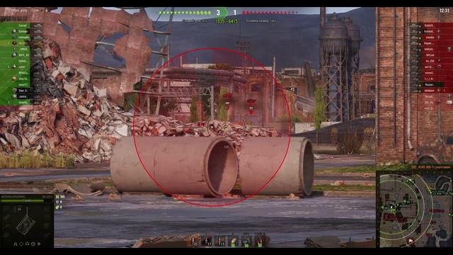 КВ-220-2. Премиальный ТТ (СССР). Карта Промзона. №-7 смотреть онлайн