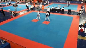 Evgeny Otsimik (Rus) v Oleksandr Kolesnyk (Ukr) Male -57Kg Sparring Final