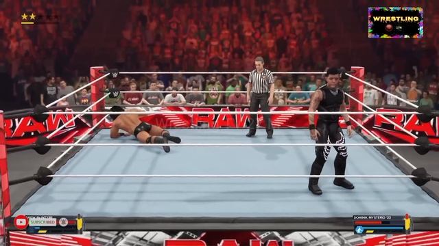 Drew McIntyre Vs Dominik Mysterio WWE Raw Game Play - WWE 2k23 PS5 GAME PLAY смотреть онлайн