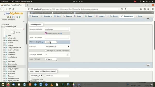 How to reset AUTO INCREMENT id to start counting from zero mysql