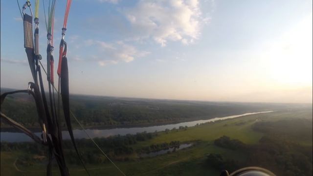 Flying motoparagliding trike - Перелет на мотопараплане смотреть онлайн