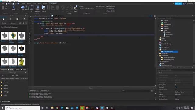 Roblox Tutorial: Simple Boss Encounter Cutscene | Requested(2021) смотреть онлайн