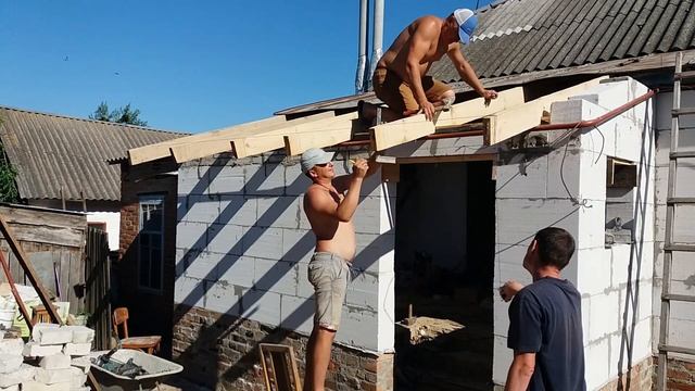 Уходящие технологии - шифер - кровля шифером - кровля крыши шифером