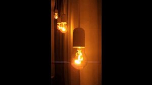 Lampion Ретро Гирлянды - Сияние лампочки накаливания в гирлянде с диммером