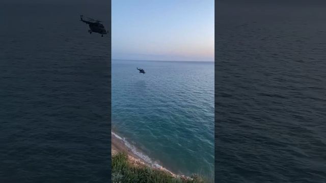 Крым. Ми-8амтш на закате смотреть онлайн