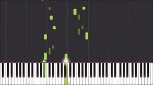 И.С.Бах - Бурре ми минор (BWV 996) piano tutorial