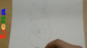 Theodore Chipmunks zeichnen - How to draw Chipmunks - как нарисовать Элвин и бурундуки