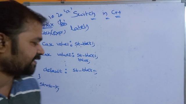Switch in C++ || Selection control statement in  CPP