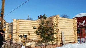 Строительство деревянного дома 6х8 проект Янтарь