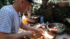 САЛАТ 4 ПОМИДОРА МИКАДО РЕЦЕПТ готовит Одесский Липован .