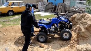 детский квадроцикл fa-d70