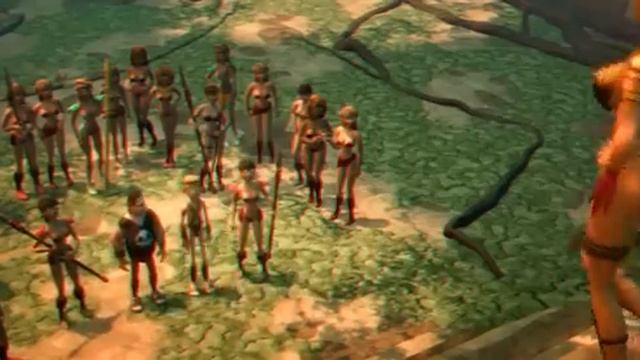 Ронал Варвар Сцена про Амазонок [часть1] смотреть онлайн