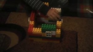 домик из кубиков