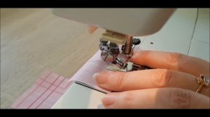 Как пользоваться лапкой для сборки ткани