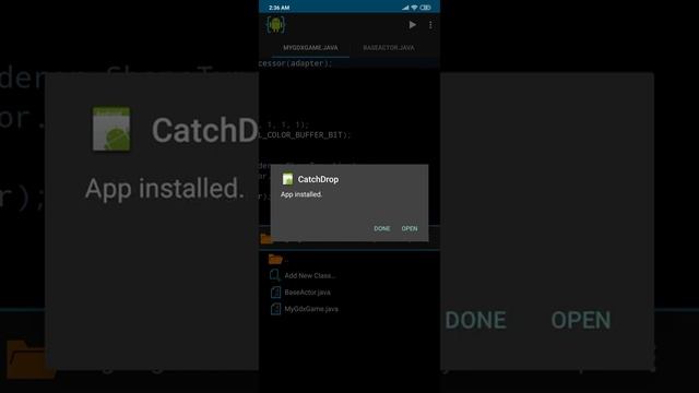 Create basic drop catching game in LibGdx Java AIDE in 30 mins from mobile app. No graphics смотреть онлайн
