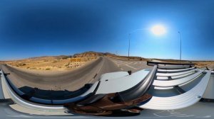 4K Exploring Backcountry Roads & Deserted Landscapes of Salalah - 360° VR Virtual Drive Video - #1