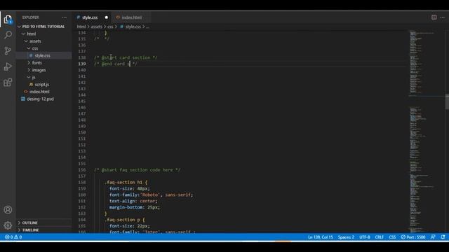 2 - PSD / Photoshop convert into HTML Website | Create Responsive Websites with Bootstrap смотреть онлайн