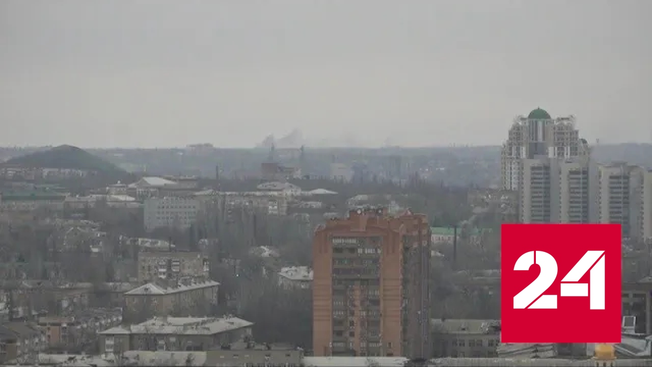 Украинские боевики 14 раз за сутки открывали огонь по городам и поселкам ДНР - Россия 24